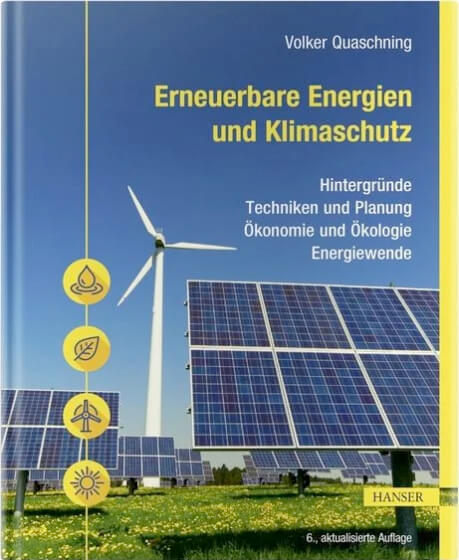 Buchcover Volker Quaschning: Erneuerbare Energien und Klimaschutz