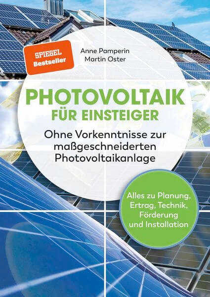Buchcover Anne Pamperin, Martin Oster: Photovoltaik für Einsteiger